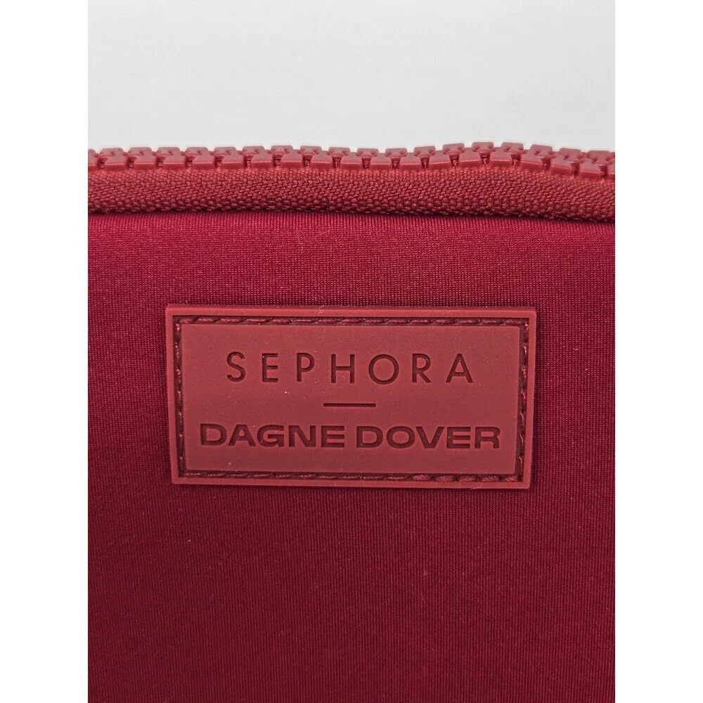 NWOT DAGNE DOVER X SEPHORA MAROON WINE CROSSBODY SLING BAG MINI WOMEN OS TRAVEL